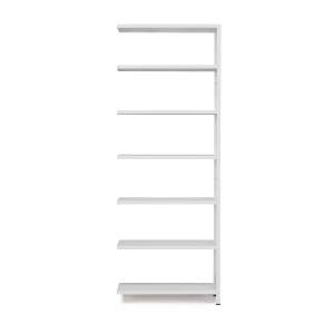 Regał IDEAL moduł dodatkowy, 2500x1005x600 mm, szary