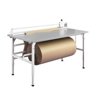 Stół do pakowania SEND, 1600x800 mm, szary