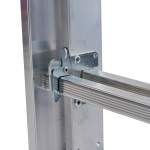 Drabina rozkładana EVEREST, 2x14 stopni, H 6800 mm