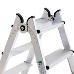 Drabina dwustronna BRINK, 6 stopni, wys. 1410 mm