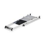 Profesjonalna drabina aluminiowa UPWARD, 3 stopnie, wys. 660 mm