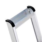 Profesjonalna drabina aluminiowa UPWARD, 3 stopnie, wys. 660 mm