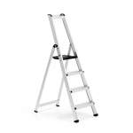 Profesjonalna drabina aluminiowa UPWARD, 4 stopnie, wys. 880 mm