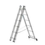 Drabina combo MATTERHORN, 3-częsciowa, 3x6 stopni, 2700 mm