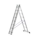 Drabina combo MATTERHORN, 3-częsciowa, 3x8 stopni, 3530 mm
