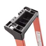 Profesjonalna drabina z włókna szklanego SLOPE, 5 stopni, W 2000 mm