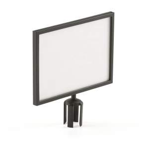 Uchwyt na znak do słupka odgradzającego, format A3