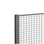 Rama pionowa X-GUARD, do docięcia ogrodzenia na wymiar, 1300 mm