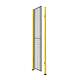 Pojedyncze drzwi X-GUARD ze słupkami i siatką, bez ramy, 2300x900 mm