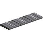 Worki na odpady, 15 rolek (10 szt./rolka), 125 L, czarny