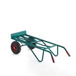 Wózek magazynowy DAVIS, 250 kg, koła pneumatyczne