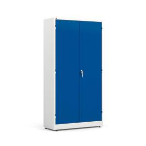 Szafa Style, 4 półki 1900x1000x400 mm - kolory: biały niebieski