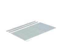 Półka dodatkowa TRANSFORM, 1500x800 mm, galwanizowany