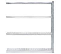 Regał TRANSFORM, moduł dodatkowy, 4 półki, 1972x1500x600 mm