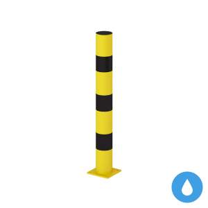 Stalowy słupek ochronny zewnętrzny fi 76 mm