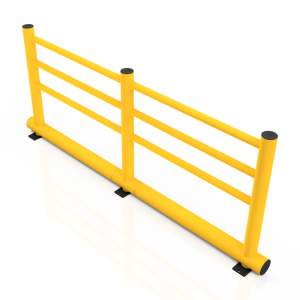 Barierka ochronna LEO wys. 1200 mm, dł. 3000 mm