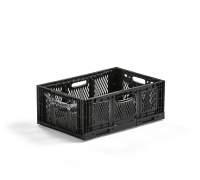 Składana skrzynka RILEY z tworzywa sztucznego, 600x400x230 mm