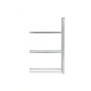 Regał na opony, 3 półki, moduł dodatkowy, 2000x1200x400 mm