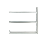 Regał na opony, 3 półki, moduł dodatkowy, 2000x2100x400 mm