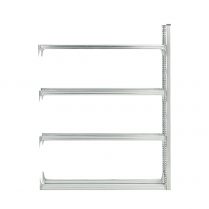 Regał na opony, 4 półki, moduł dodatkowy, 2500x2100x400 mm