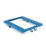 Uchwyt do kosza na śmieci, poj. 40-400 L, 1140x1120 mm