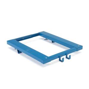 Uchwyt do kosza na śmieci, poj. 40-400 L, 1140x1120 mm