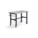 Mobilny stół roboczy TRUST, 1500x760 mm, nośność 200 kg, stal