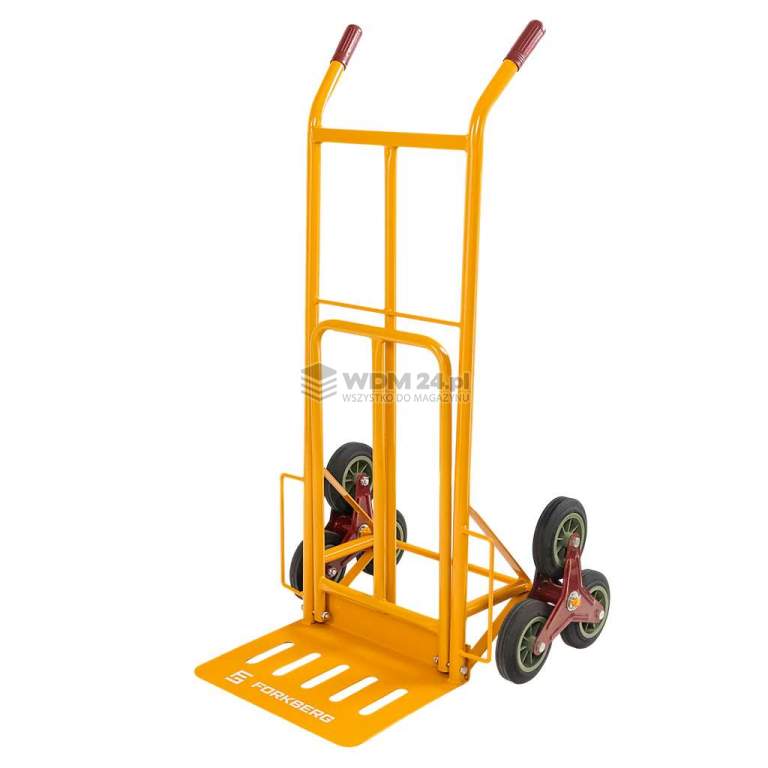 Wózek transportowy schodowy FORKBERG z rozkładaną platformą 250kg