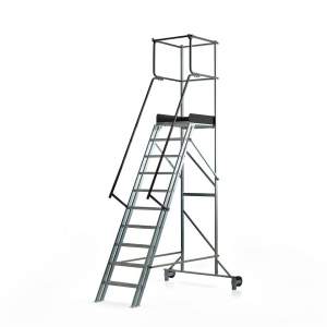 Platforma robocza ALOFT, 10 stopni, wys. 2000 mm