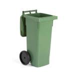 Zielony kontener na odpadki o poj.80 l - 446x530x965mm - wszystkodomagazynu.pl